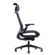 3700339893904-Fauteuil de bureau WALLACE - accoudoirs réglables - appui-tête réglable - noir-P_400000350_4-3