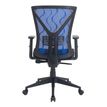 3397701635875-Fauteuil de bureau MARVIN - Accoudoirs réglables - noir et bleu-P_400000365_2-1