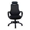 3397701635974-Fauteuil de bureau GALILEE - accoudoirs fixes - appui-tête intégré - noir-P_400000367_5-4