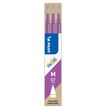 4902505584213-Pilot Frixion Ball - 3 Recharges pour rollers effaçables - 0,7 mm - mauve-P_400000402_1-0