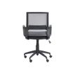 3760185020824-Fauteuil de bureau LIBERTY 01 - accoudoirs fixes - sans appui-tête - noir et gris-P_400000840_4-3