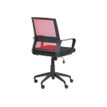 3760185020831-Fauteuil de bureau LIBERTY 01 - accoudoirs fixes - sans appui-tête - noir et rouge-P_400000841_3-2