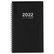 5412303375177-Agenda Brestyle Polypro - 1 semaine sur 2 pages - noir - Brepols-P_400000977_1-0