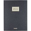 5412303375146-Agenda Essenz - 1 semaine par page + 1 page de notes - 17 x 22 cm - anthracite - Brepols-P_400000979_2-0