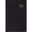 5412303149884-Agenda de poche Delta Seta - 1 semaine sur 2 pages - 8 x 12 cm - noir - Brepols-P_400001011_1-0