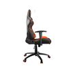 4715302440459-Fauteuil gamer ARMOR ONE - accoudoirs réglables - appui-tête intégré - noir et orange-P_400001309_3-2
