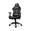 4715302440770-Fauteuil gamer ARMOR ONE - accoudoirs réglables - appui-tête intégré - noir-P_400001310_2-1