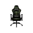 4715302442484-Fauteuil gamer ARMOR ONE - accoudoirs réglables - appui-tête intégré - noir et vert-P_400001312_1-0
