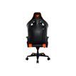 4715302441692-Fauteuil gamer Armor Titan - accoudoirs réglables - Noir et orange-P_400001321_4-3