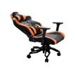 4715302442934-Fauteuil gamer ARMOR TITAN PRO- accoudoirs réglables - appui-tête amovible - noir et ora-P_400001323_4-3