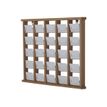 3660412028299-INOVSHOP - Présentoir de cartes de visite mural - 5 x 5 compartiments - finition bois fon-P_400001414_1-0