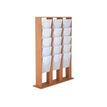 3660412028404-INOVSHOP - Présentoir sol pour journaux - format 3 x 5A4 - bois clair-P_400001425_1-0