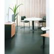 3253310171268-Table de réunion ronde - diam 100 cm - pieds tulipe anthracite - plateau blanc perle-P_400001653_3-1
