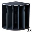 9002493429529-Exacompta The Corner A4+ - 3 Trieurs ergonomique - 5 compartiments - noir/gris-P_400001776_1-0