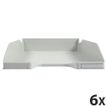 9002493110724-Exacompta COMBO - 6 Corbeilles à courrier gris-P_400001821_1-0