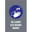 0404000019954-Novus Dahle - Tapis de distanciation sociale - lavage des mains -  60 x 90 cm - gris bleu -P_400001995_1-0