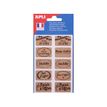 3270241026795-Apli Agipa - 20 Étiquettes cadeau plaisir d'offrir - kraft - 20 x 32 mm-P_400002057_1-0