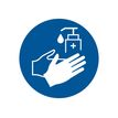 8711234030160-Pickup - Adhésif "désinfection des mains requise" - 10 x 10 cm-P_400002274_1-0