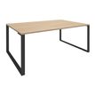 3253310171862-Bureau LOFTER Manager - L180 x P100 x H72,5 cm - sans console - pieds carbone - plateau im-P_400002610_1-0
