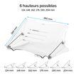 0043859752737-Fellowes Clarity - Support pour ordinateur portable transparent - réglable en hauteur - a-P_400002619_7-2