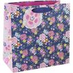 5033601584964-Clairefontaine Eurowrap - Sac cadeau - 18 cm x 8 cm x 18 cm - Navy floral-P_400002800_1-0