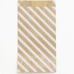 3329683941095-Clairefontaine - 50 Pochettes cadeau kraft - 11 cm x 5 cm x 21 cm - rayures blanches-P_400002828_1-0