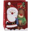 5033601539582-Clairefontaine Eurowrap - Sac cadeau - 21,5 cm x 10,2 cm x 25,3 cm - père Noël/rennes-P_400002869_1-0