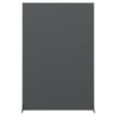 Nobo Impression Pro - Cloison de séparation - 120 x 180 cm - gris