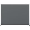 Nobo Impression Pro - Cloison de séparation - 140 x 100 cm - gris