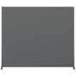 Nobo Impression Pro - Cloison de séparation - 120 x 100 cm - gris