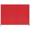 Nobo Impression Pro - Cloison de séparation - 140 x 100 cm - rouge