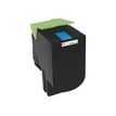 Cartouche laser compatible Lexmark 712 - cyan - Owa K18121OW