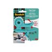 4054596714984-Scotch Clip & Twist - Dévidoir turquoise avec ruban adhésif Scotch Magic 19 mm x 8,89 m-P_400003351_1-0