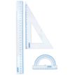 3035263106692-ULMANN - Kit de traçage 3 pièces : règle 30 cm, équerre et rapporteur-P_400003848_1-0