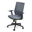 3700339917204-Fauteuil de bureau MAX - accoudoirs réglables - gris--1