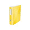 0404000046035-Leitz WOW - Classeur à levier 180° - Dos 80 mm - A4 - pour 600 feuilles - jaune-P_400004603_3-0