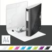 0404000046042-Leitz WOW - Classeur à levier 180° - Dos 80 mm - A4 - pour 500 feuilles - noir-P_400004604_3-2