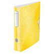 0404000046066-Leitz WOW - Classeur à levier 180° - Dos 65 mm - A4 - pour 350 feuilles - jaune-P_400004606_1-0