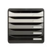 9002493424753-Exacompta BigBox Plus - Module de classement 5 tiroirs - noir/gris brillant-P_400004640_2-1