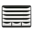 9002493424418-Exacompta Store-Box Mini - Module de classement à l'italienne 7 tiroirs - noir/blanc bril-P_400004656_1-0