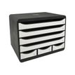 9002493424418-Exacompta Store-Box Mini - Module de classement à l'italienne 7 tiroirs - noir/blanc bril-P_400004656_2-1