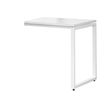 3700339874125-Retour bureau MT1 Elégance - L80 x P67 x H75 cm - pieds blancs - plateau blanc-P_400004670_1-0