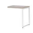 3700339878055-Retour bureau MT1 Elégance - L80 x P67 x H75 cm - pieds blancs - plateau imitation hêtre-P_400004671_1-0