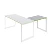 3700339874149-Retour bureau MT1 Elégance - L80 x P67 x H75 cm - pieds blancs - plateau blanc chants ver-P_400004673_2-1