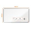 5028252611886-Nobo Premium Plus Widescreen - Tableau blanc émaillé - magnétique - 89 x 50 cm-P_400005003_3-2