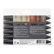 884955073872-ProMarker - 6 Marqueurs double pointe - tons terreux-P_400005032_3-3
