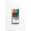 Lyra Aqua Brush Duo - 6 Feutres pinceaux - différentes couleurs primaires