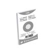 3130631102013-Exacompta - 20 Packs de 100 Fiches Bristol - 7,5 x 12,5 cm - petits carreaux - non perfor