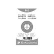 3130631102013-Exacompta - 20 Packs de 100 Fiches Bristol - 7,5 x 12,5 cm - petits carreaux - non perfor