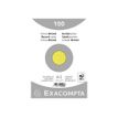 3130632102586-Exacompta - 10 Packs de 100 Fiches Bristol - A5 - petits carreaux - non perforées - jaune-P_400005591_2-1